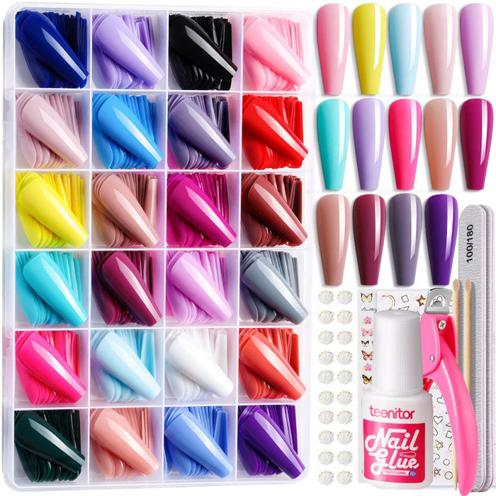 576 piece nail kit