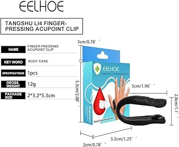 Sugar Control LI4 Acupressure Point Clip